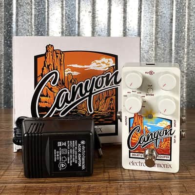 Electro-Harmonix EHX Canyon Delay & Looper Guitar Effect Pedal & AC Adapter image 1