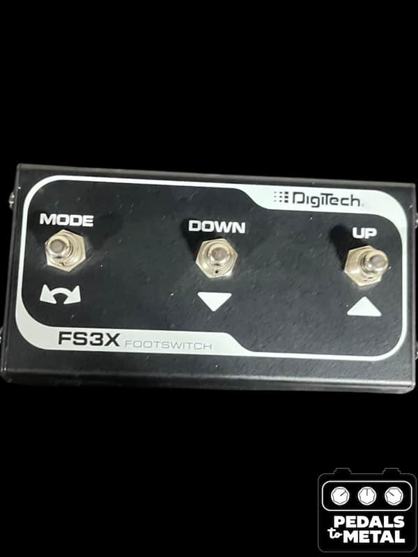 DigiTech FS3X 3 Button Footswitch 2010s - Black - X16611 image 1