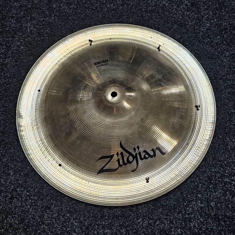 Swish China Cymbal 16" Zildjian Avedis Hairline Crack USED! RKASW290726 image 1