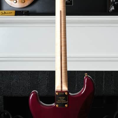 2006 Fender Custom Shop Limited Edition 60th Anniversary Presidential Select Stratocaster & Wine Set image 7