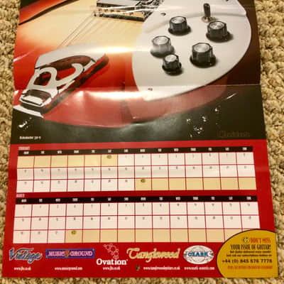 Guitar Magazine UK Calendar 2004 image 2