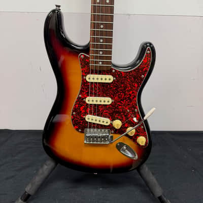 Used Squier by Fender Strat Stratocaster Electric Guitar image 6