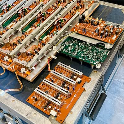 Yamaha MQ1602 "Japa-Neve" Mixer - Fully recapped + Direct-Outs - Tamura transformers, fat Pres. 4 band EQ image 15