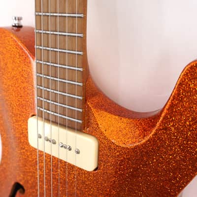 Chapman ML3 Pro Traditional Semi-Hollow (Burnt Orange) image 7