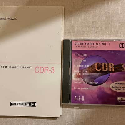 Ensoniq ASR-10 CDR-3 Sample CD