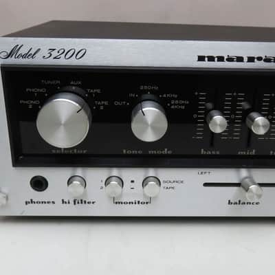 MARANTZ 3200 PRE AMPLIFIER / PREAMP +NEW GOLD CONNECTORS FULLY SERVICED RECAPPED image 4