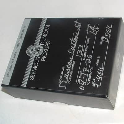 Seymour Duncan 50th Anniversary Limited Edition Duncan Custom Set (Zebra) Set #133 image 1
