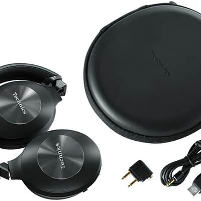 Technics EAH-F70N Hi-Res Noise Cancelling LDAC/apt-x HD Headphones (Black) image 5