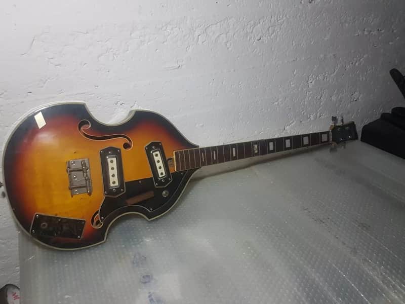 60's BRUNO ROYAL ARTIST VIOLIN BASS image 1