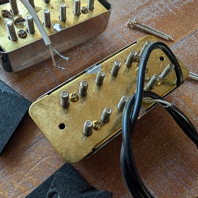 Gretsch Filtertron Humbucker Guitar Pickup Set Nickel Excellent Condition image 10