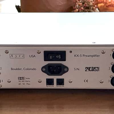 Ayre Acoustics KX-5 Twenty Preamplifier 2016 - Silver image 2