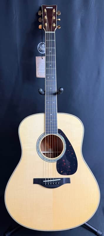 Yamaha LL16M Mahogany Dreadnought Acoustic-Electric Guitar Natural w/ Case (568) image 1