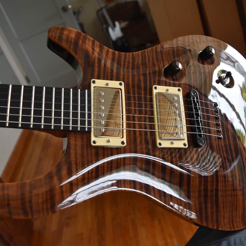 Kiesel CT6, Tiger Eye Flamed maple, HSC, 2017-2018 era, Player priced
