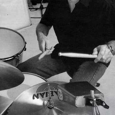 David Garibaldi's Tower of Power, Sabian 13" Signature Series, Jam Master Hi-Hat Cymbals, 2004 SIGNED! 848g 1292g image 2