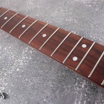 Mahogany Spoke Wheel Carbon Fiber Rods Neck Stainless Steel Jescar Frets Brand New image 6