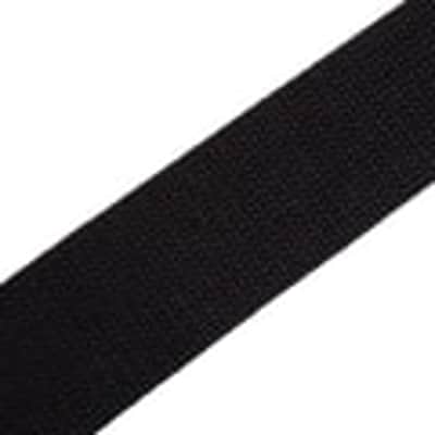 LEVYS HEAVY WEIGHT COTTON GUITAR STRAP BLACK image 5