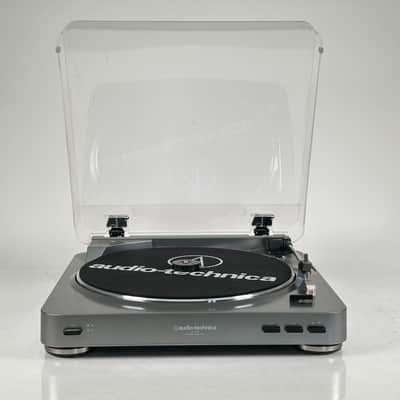Audio-Technica AT-LP60 XBT Fully Automatic Belt-Drive Stereo Turntable Black image 3