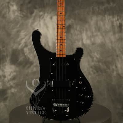 1986 Rickenbacker SHADOW BASS Jetglo 4003 BT with CHECKERBOARD BINDING!!! image 2