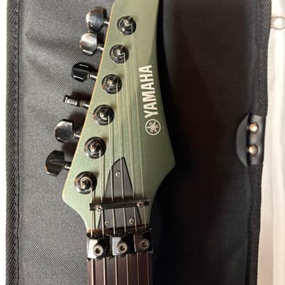Yamaha RGX 420s? Mist Green Electric Guitar - tremolo - used - w/ Gig Bag image 3