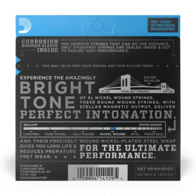 D'Addario EXL120 Nickel Wound Electric Guitar Strings, Super-Light, 09-42- 3 Pack image 2