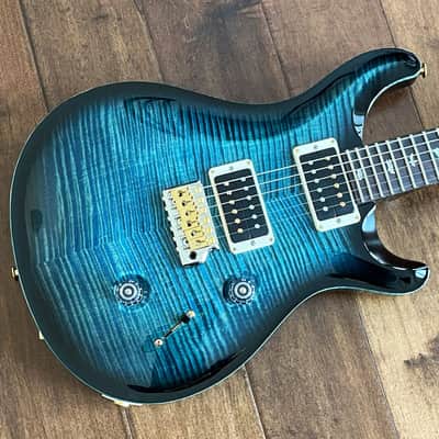 PRS Custom 24 Electric Guitar Cobalt Smokeburst Hybrid Package 10-Top 0354342 image 8