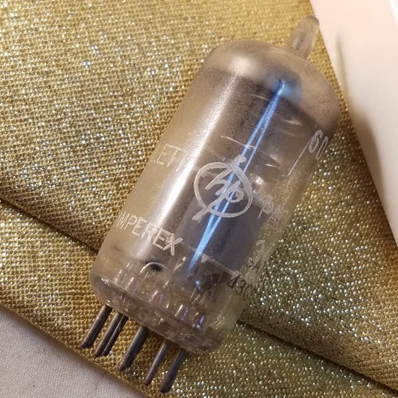 Amperex 6DJ8 tNOS AT1000 TESTED Vacuum Tube HP Selected Heerlen ECC88 dual triode 1962-1973 image 1