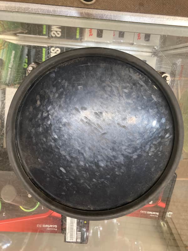 Alesis RealHead 10" Dual-Zone Electronic Drum Pad 2010s - Black image 1
