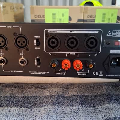 Gemini XGA-4000 Professional DJ/PA Live Sound Power Amplifier - Black image 8