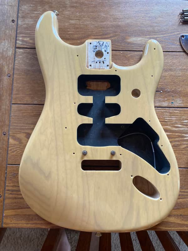 Fender S Style Deluxe Body - Natural image 1