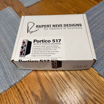 Rupert Neve Designs Portico 517 500 Series Mic Pre / Compressor Module 2011 - Present - White image 8