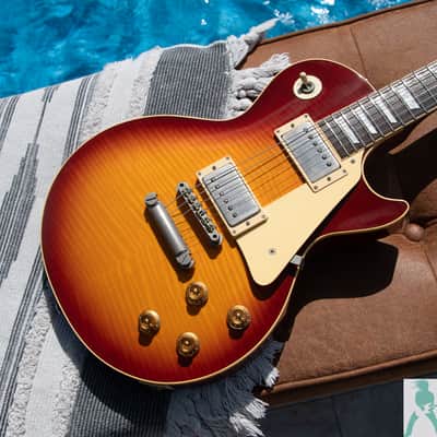 Burny RLG-105 '59 Les Paul Standard Style Single Cut - 2010's - Vintage Sunburst (VSB) - Pro Set Up w Perfect Frets/Action/Intonation! $ image 1