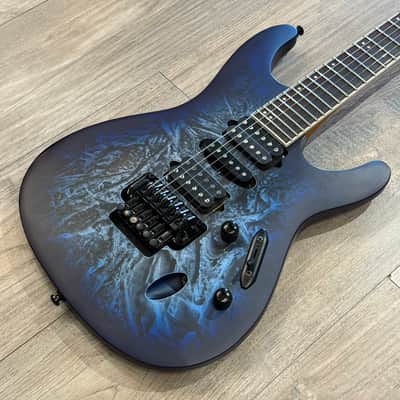 Ibanez S770 - Cosmic Blue Frozen Matte image 2