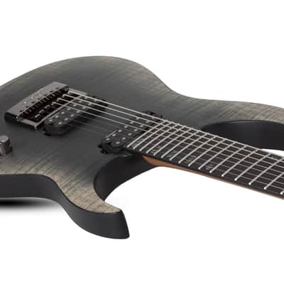 Schecter Banshee Mach-7 Evertune Electric Guitar. Fallout Burst image 9