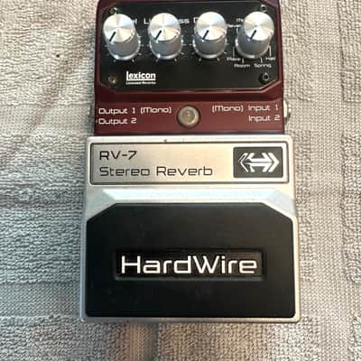 SH Digitech RV-7 ステレオリバーブ Digitech stereo reverb RV-7 Hardwire