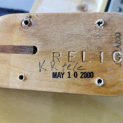 Immagine Fender Telecaster Keith Richards Custom Shop ''Micawber'' Tribute Tele Brass Bridge Rare Find - 4