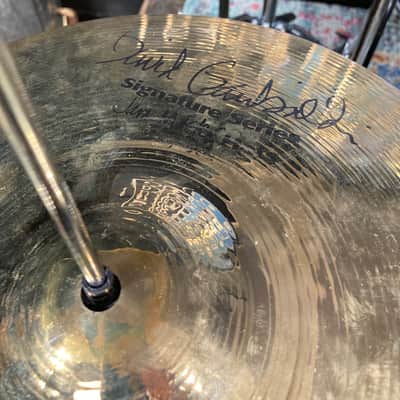 David Garibaldi's Tower of Power, Sabian 13" Signature Series, Jam Master Hi-Hat Cymbals, 2004 SIGNED! 848g 1292g image 21
