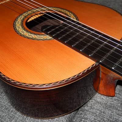 FABULOUS "EL VITO" CONCERT RC - CUSTOM MADE - TORRES STYLE CLASSICAL GUITAR - CEDAR/INDIAN ROSEWOOD image 10