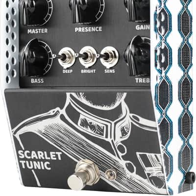 New ThorpyFX Scarlet Tunic Analog Amp Emulator Guitar Effects Pedal image 2