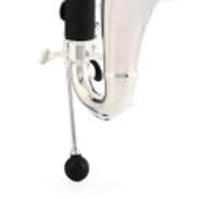 Backun Alpha Bass Clarinet with Backpack Case - Low C Silver-plated Keys image 3