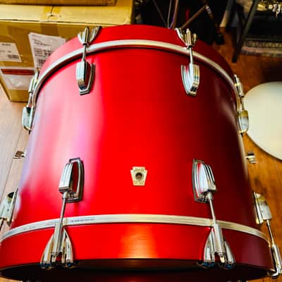Ludwig LB840 Classic Maple 14x20" Bass Drum - Diablo Red image 4
