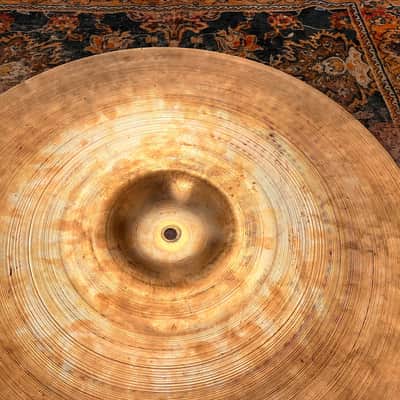 1960s Vintage Zildjian 20" Ride Crash 2654 g DRY SMOOTH And Versatile! CLASSIC 60s Zildjian image 5
