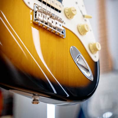 Fender Japan JV Modified 50s Strato MN 2TS HSS image 3