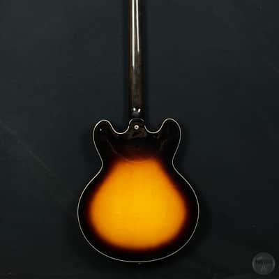 Gibson Custom Shop ES 335 Memphis Bass from 2013 in sunburst finish with original case image 2