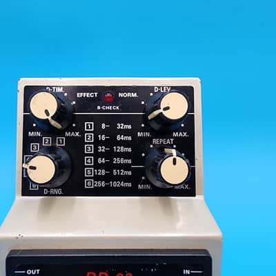 Rare Vintage 80s Maxon DD-02 Delay Digital Guitar Effect Pedal Japan Bass DD MIJ Ibanez image 2