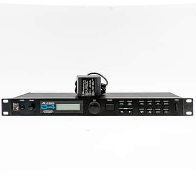 Alesis D4 Drum Module Rackmount Drum Sampler MIDI Trigger w/ Power Supply