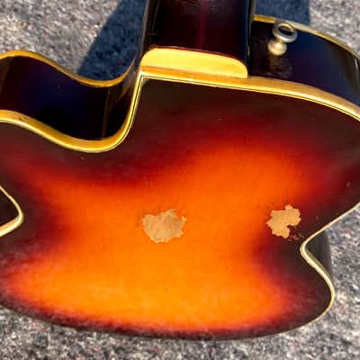 Guild Bluesbird M-75 1969 - Cherry Sunburst image 12