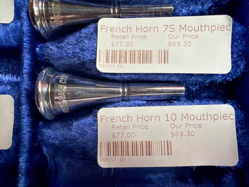 Bach French Horn Mouthpiece 10 2010’s - Silver image 1