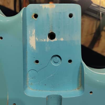 Bacchus BJB-1R Universe Series Jazz Bass 2000s Sonic Blue Relic image 12