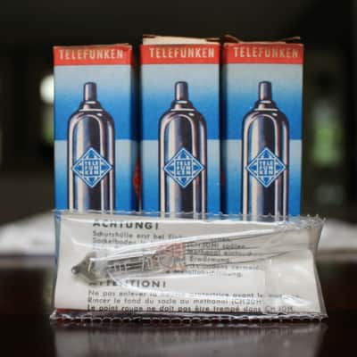 Telefunken DF703 CK5886 NOS Tube - 1960s - Sealed NIB - Satisfaction Guaranteed image 1