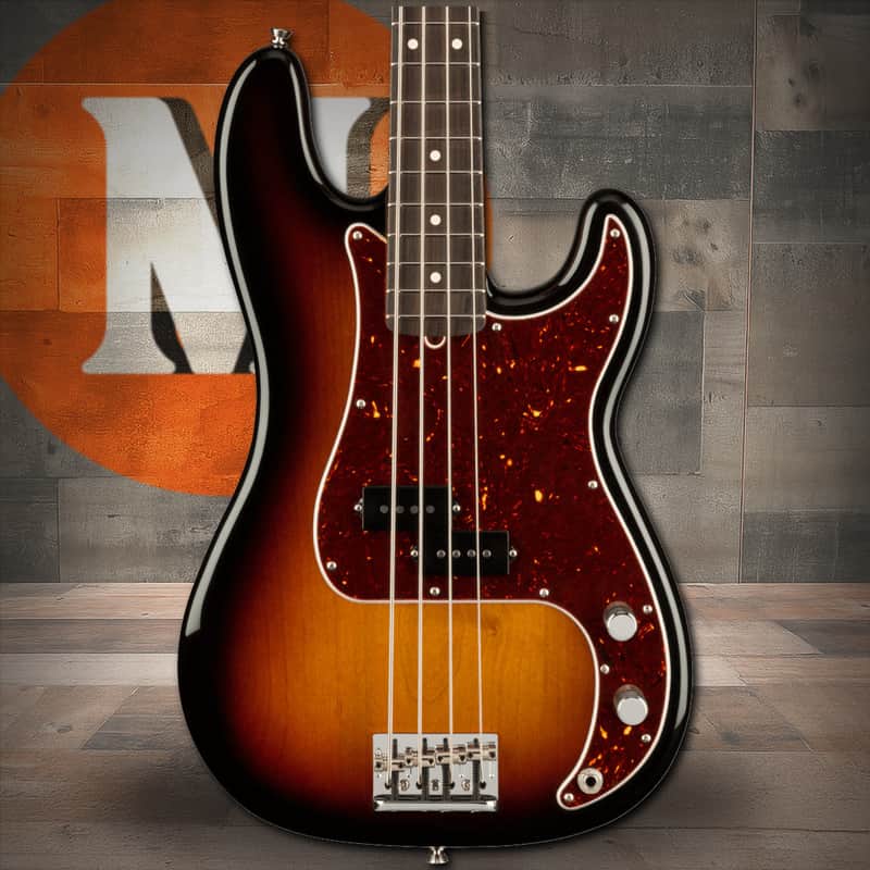 Fender American Professional II Precision Bass Rosewood Fingerboard - 3-Color Sunburst image 1